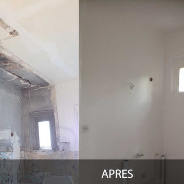 Façade Habitat à Bourges - Travaux de Peinture en Intérieur