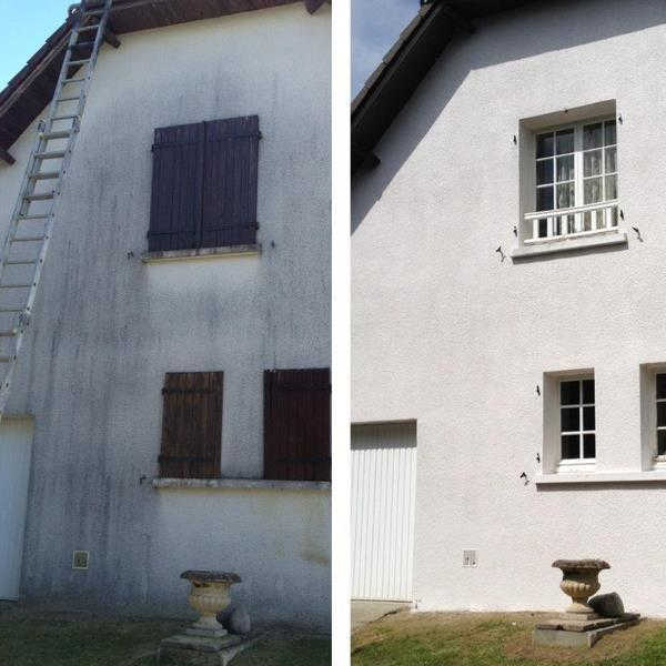 Façade Habitat à Bourges - Traitements et Nettoyage des Surfaces Extérieures